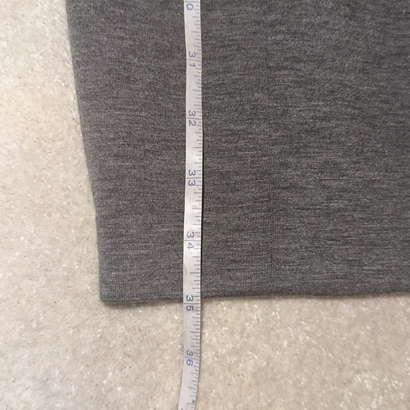 Elie Tahari gray, structured sheath dress with flutter sleeves - Picture 7 of 7